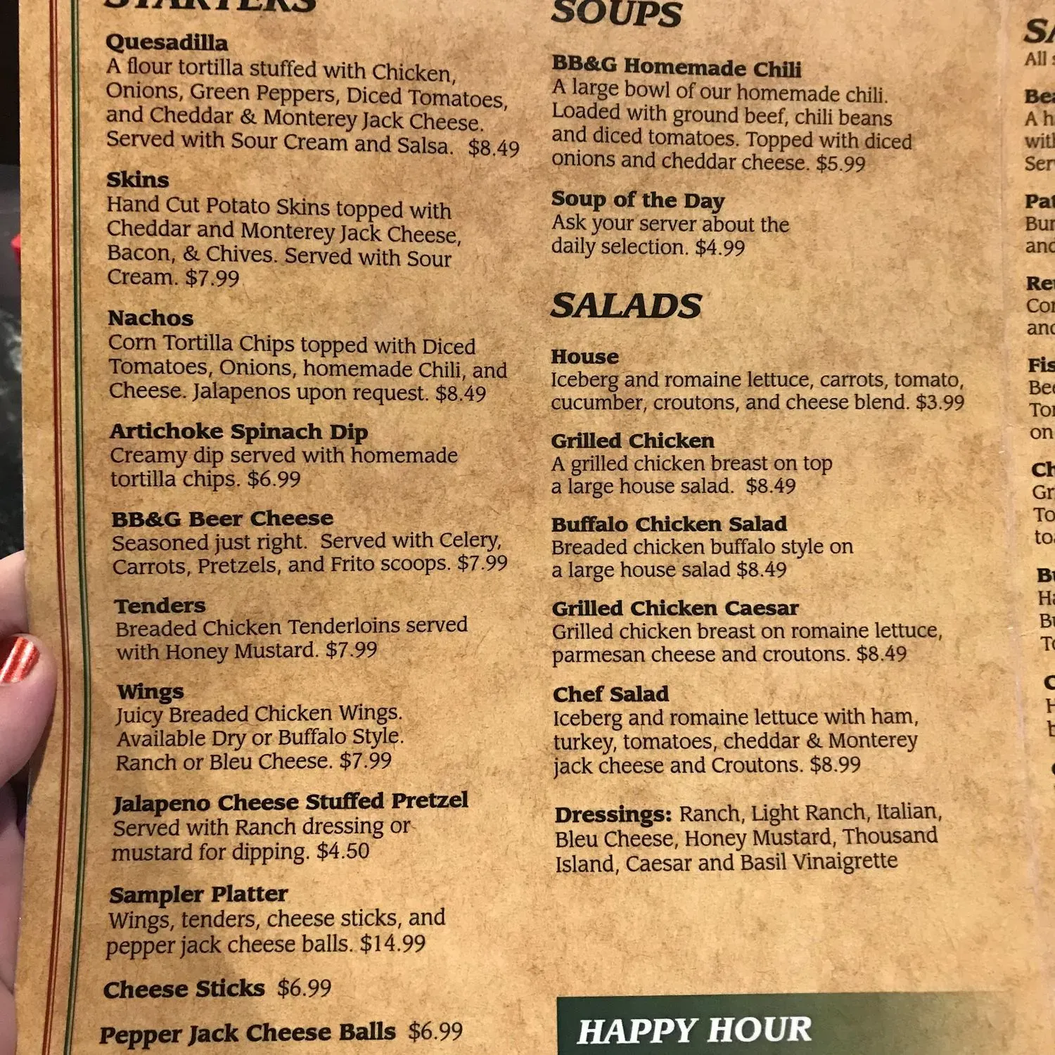 Menu 3