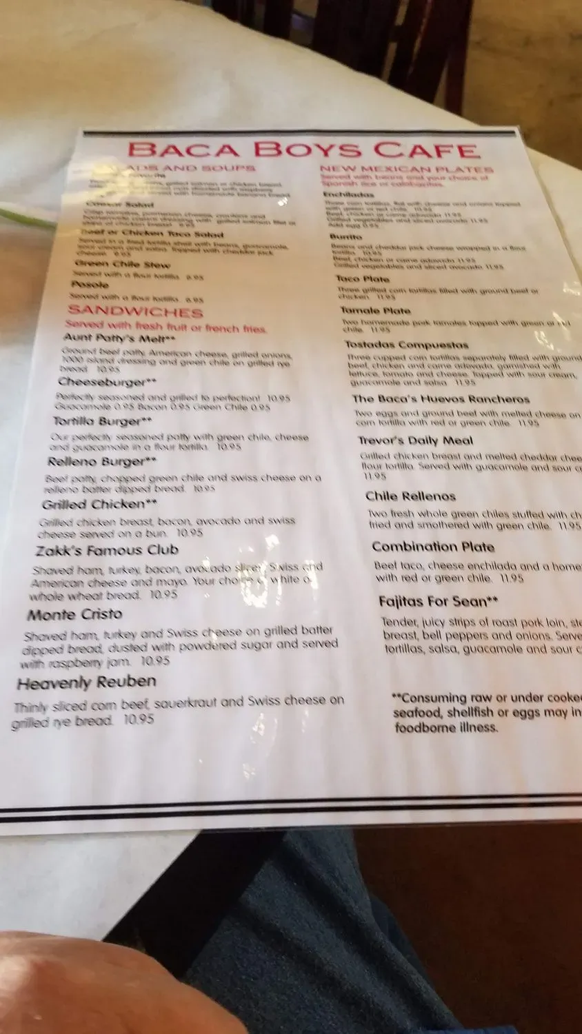 Menu 6