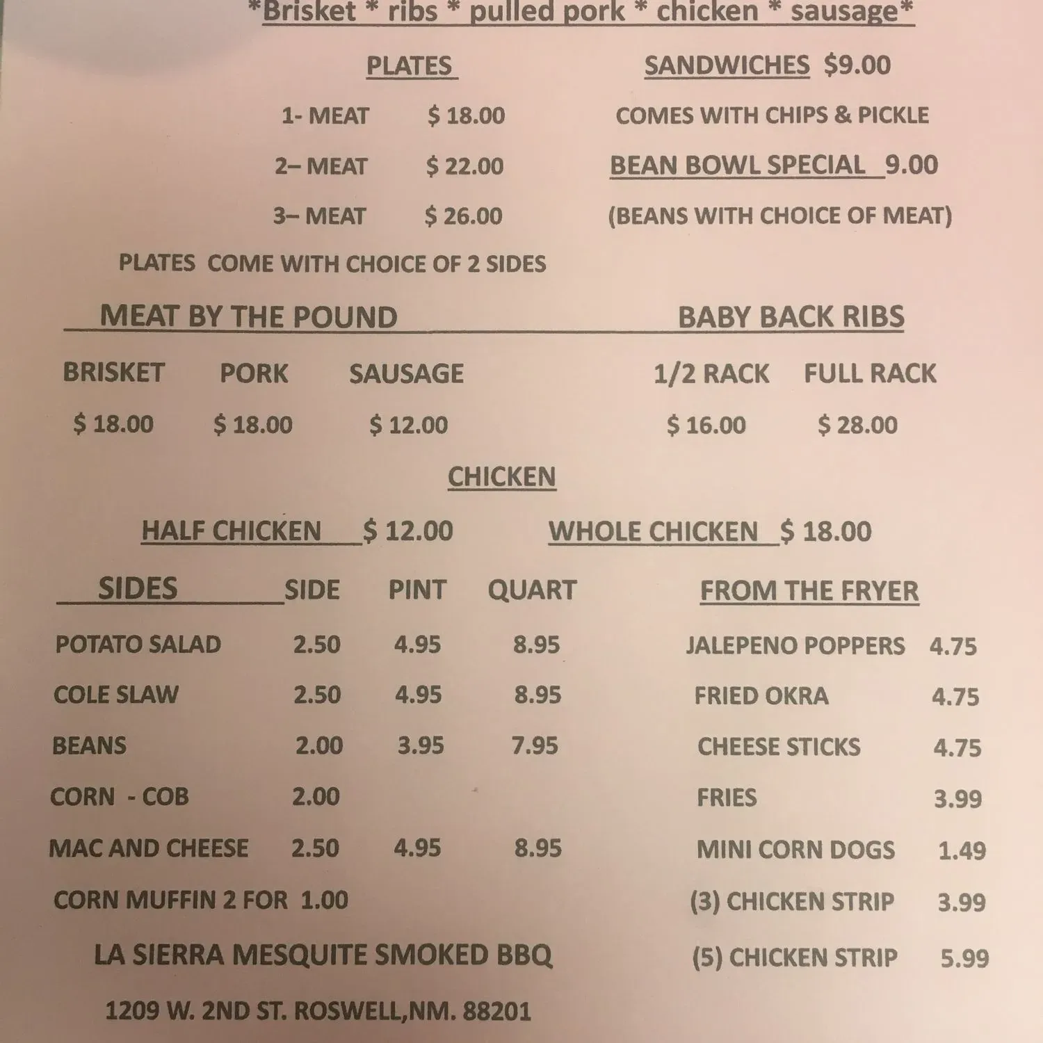 Menu 3