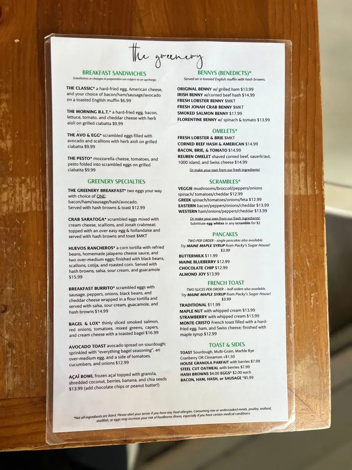 Menu 3