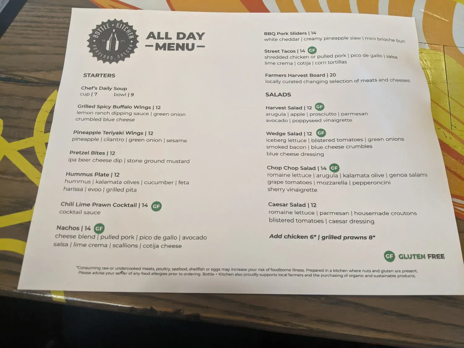 Menu 3