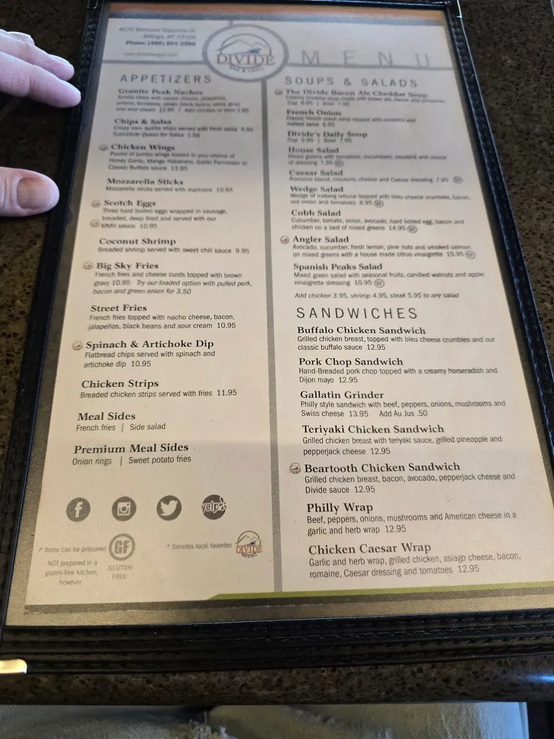 Menu 6