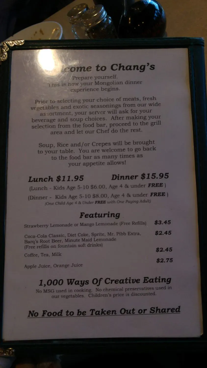 Menu 4