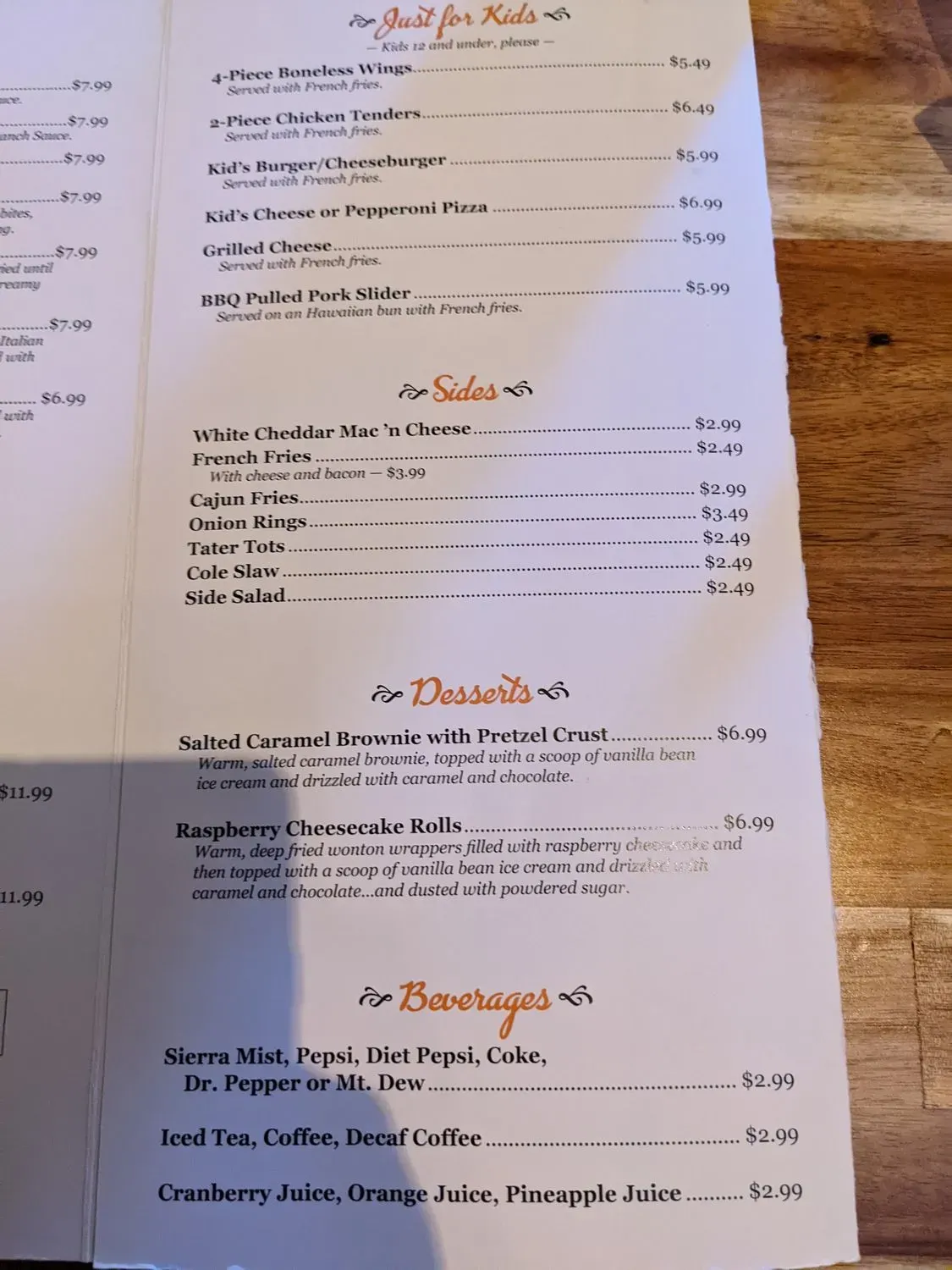 Menu 6