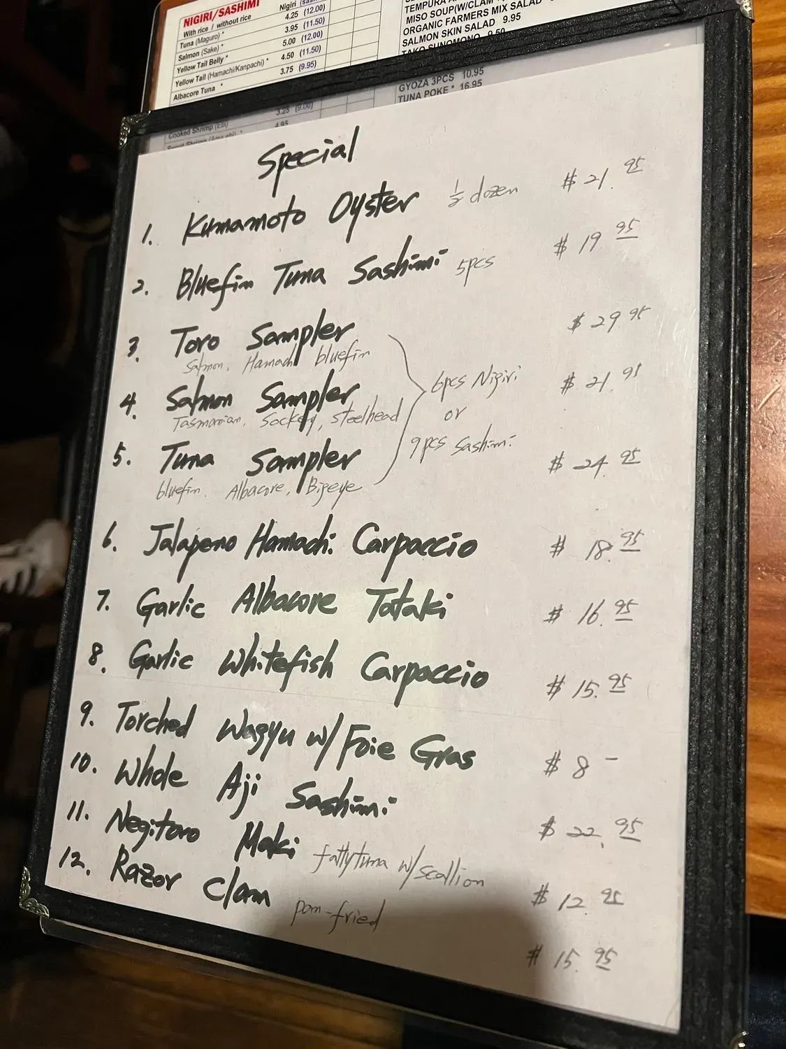 Menu 4