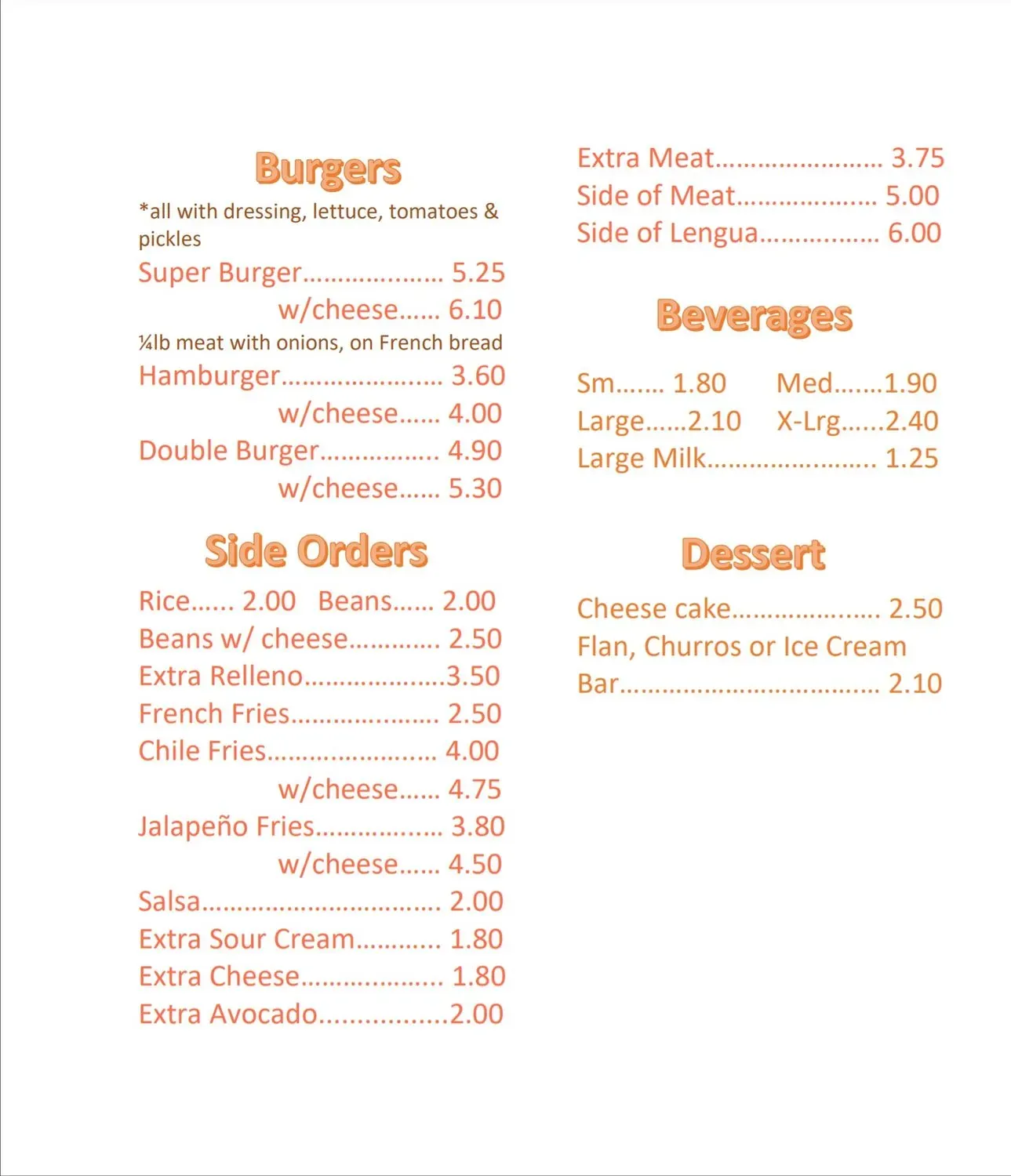 Menu 3