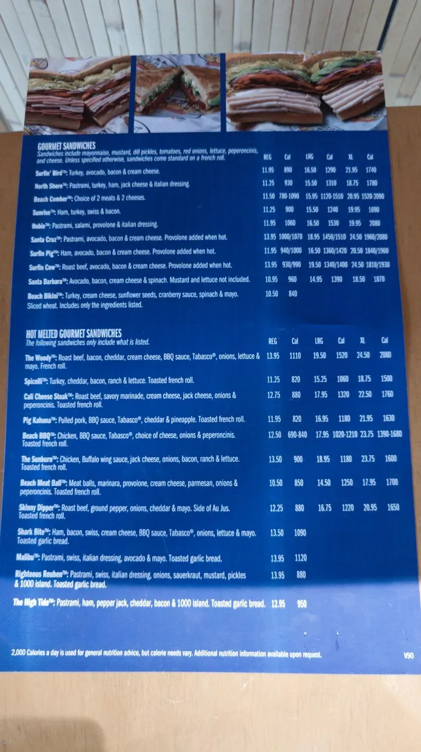 Menu 4