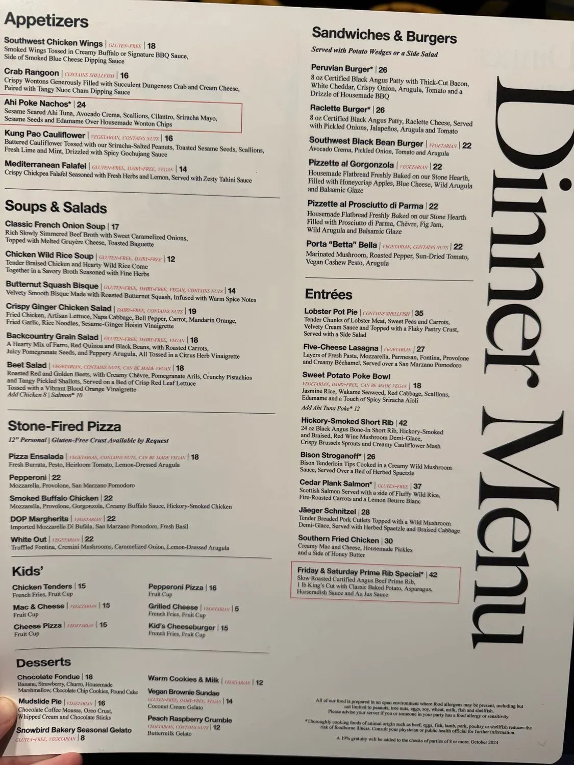 Menu 4