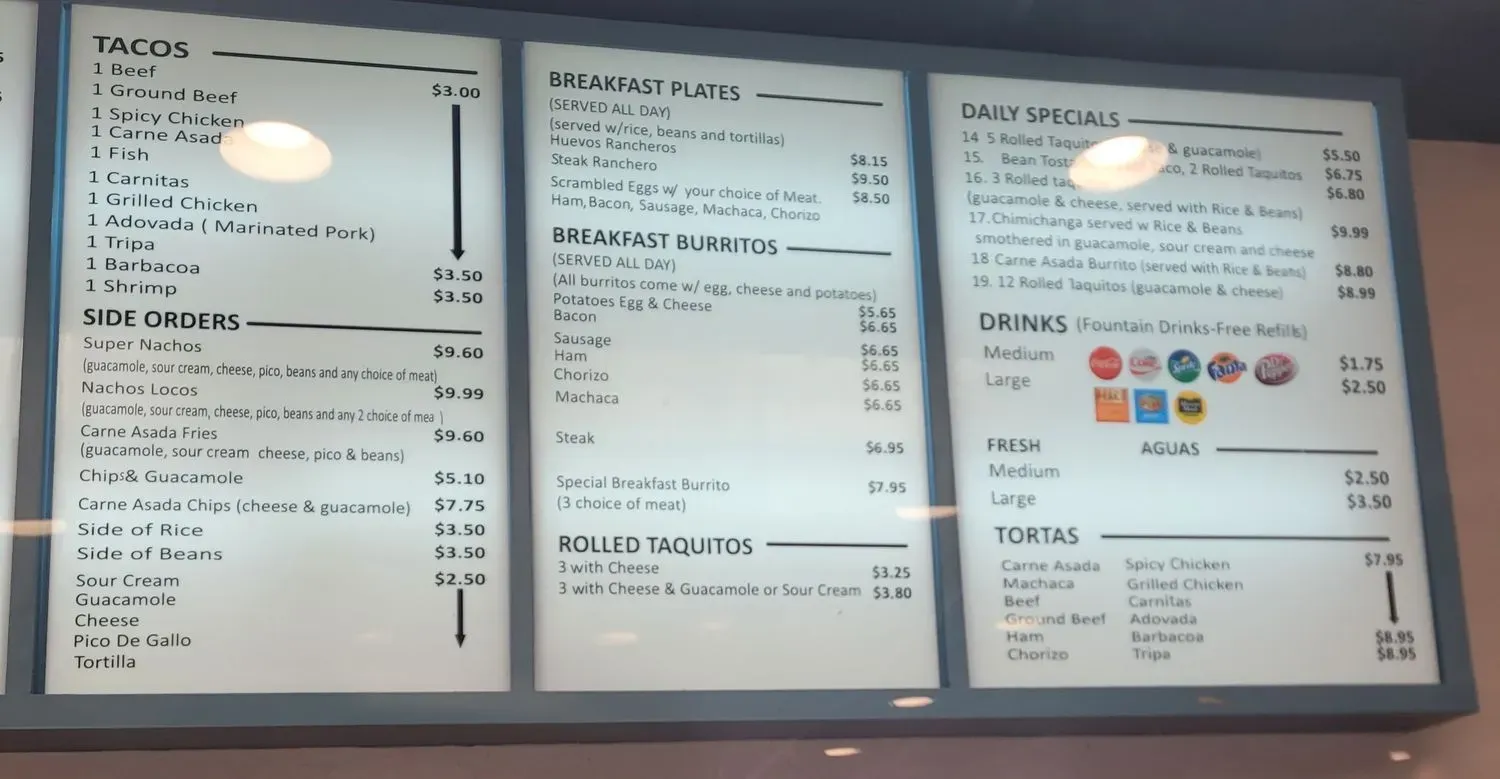 Menu 3