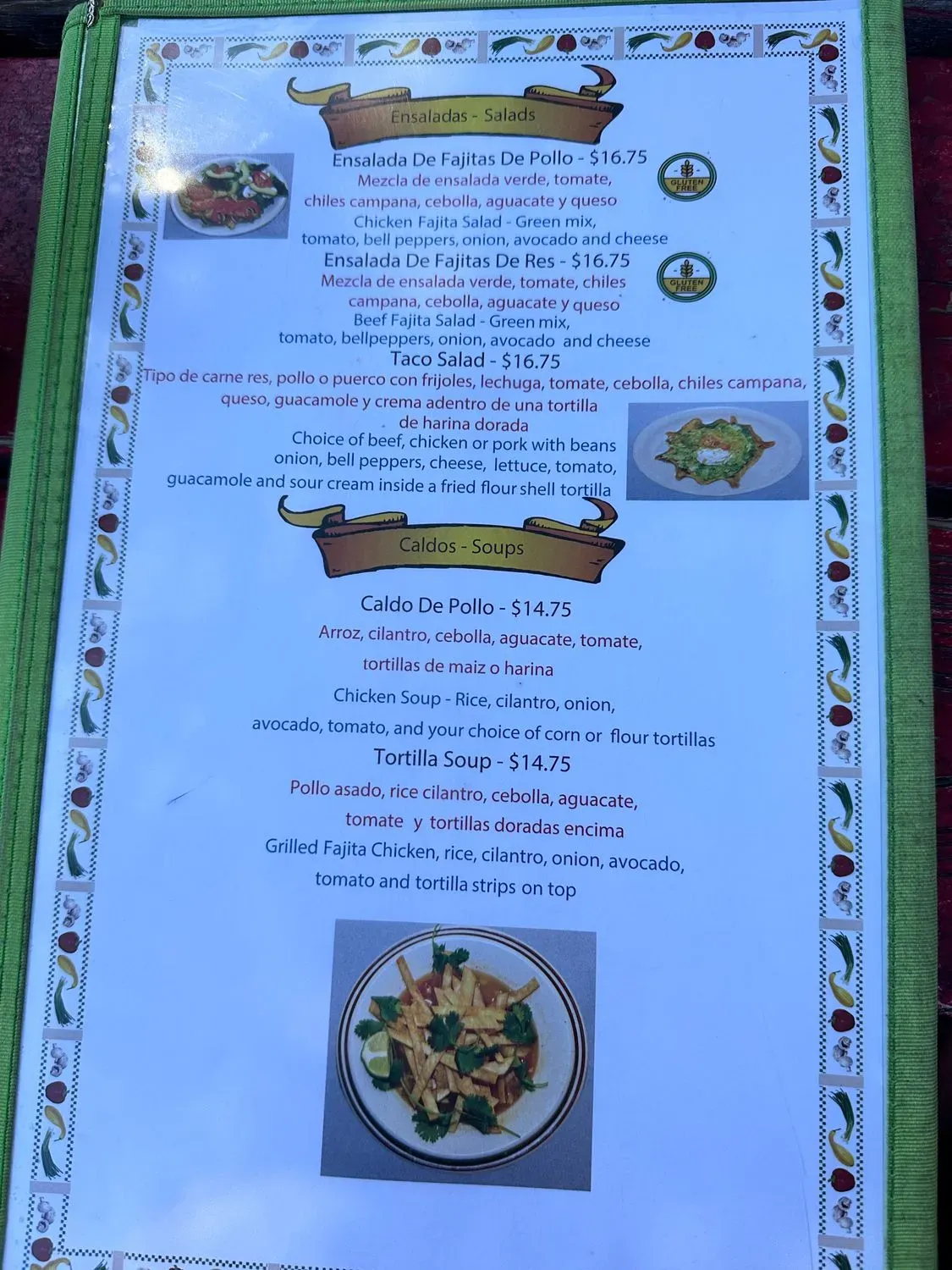 Menu 4