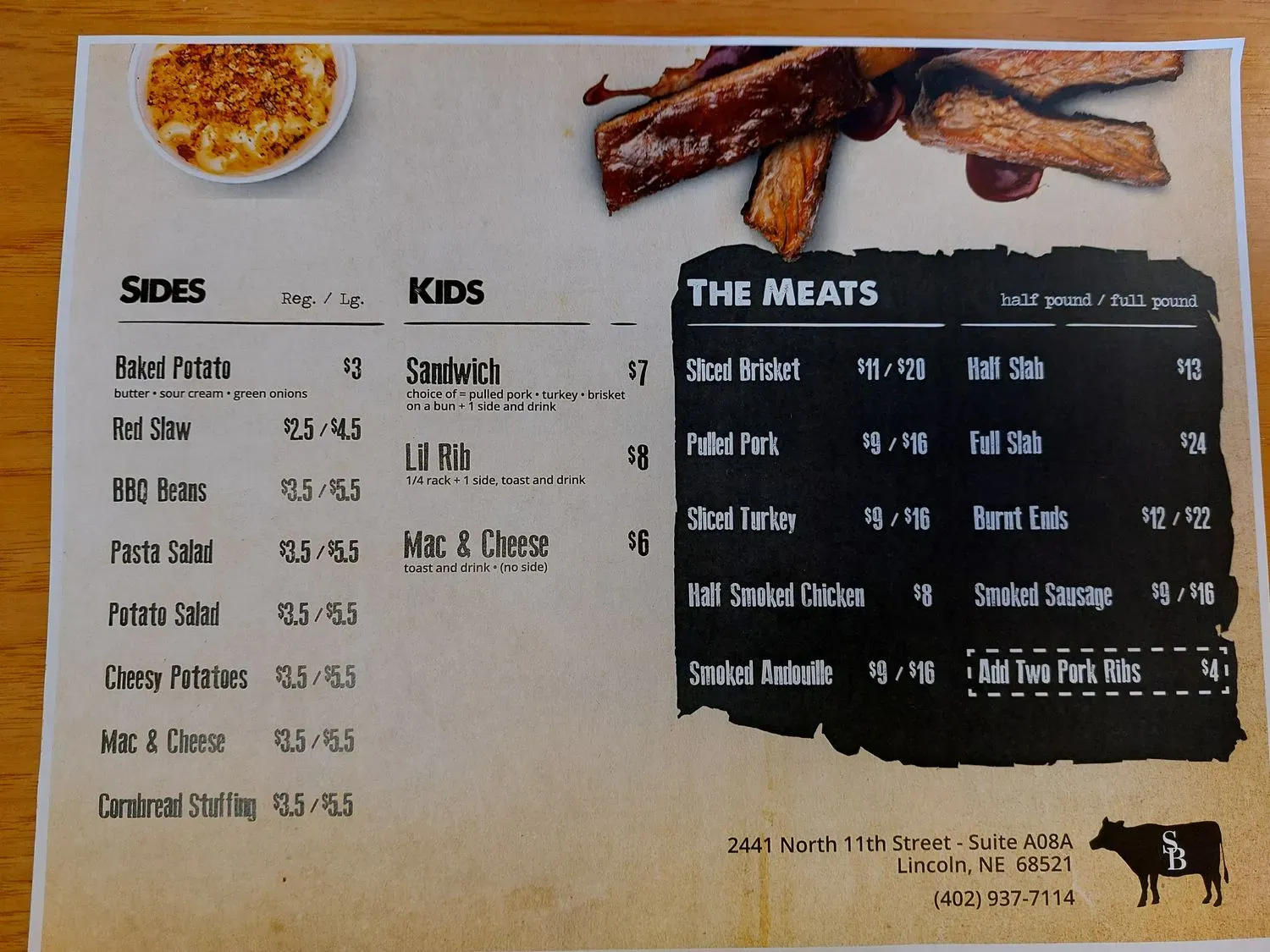 Menu 3