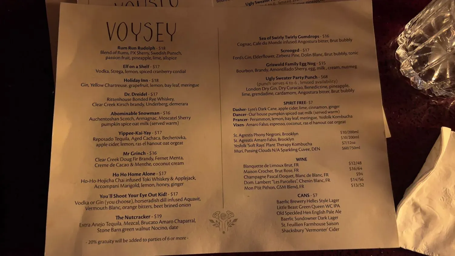 Menu 3