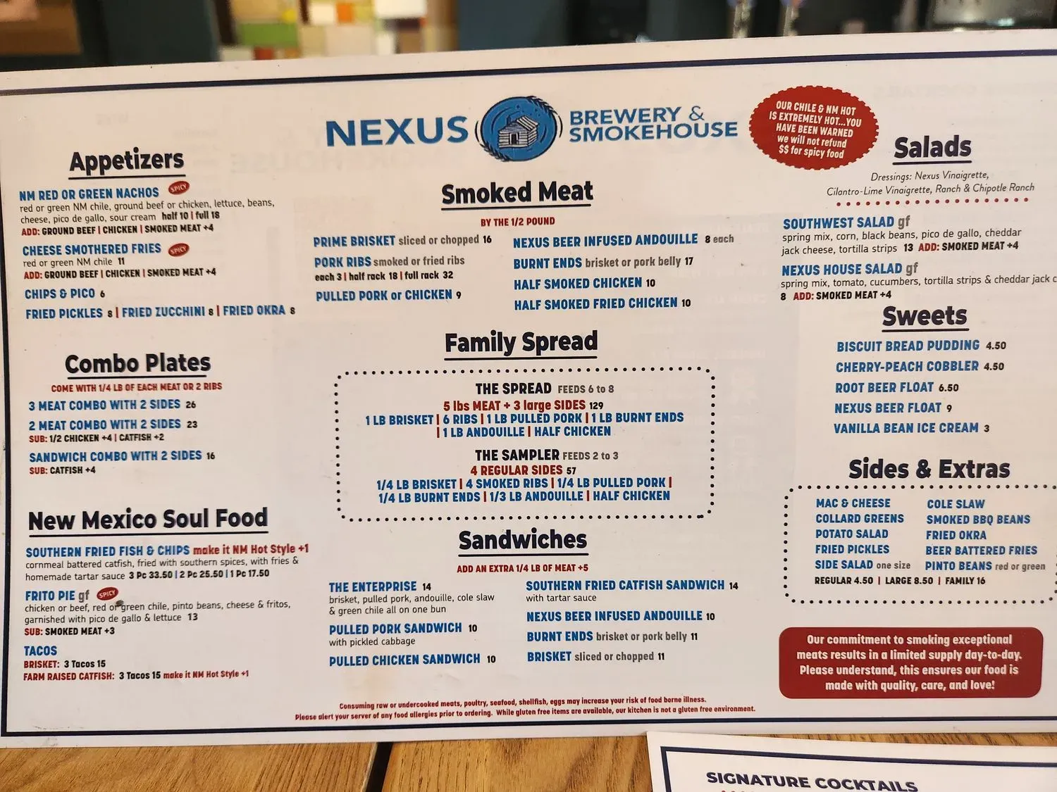 Menu 6