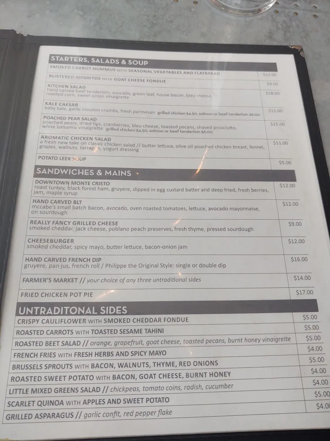 Menu 4