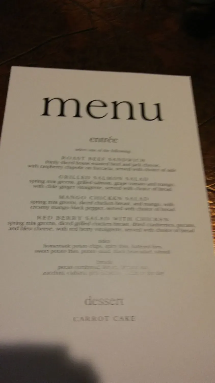 Menu 4