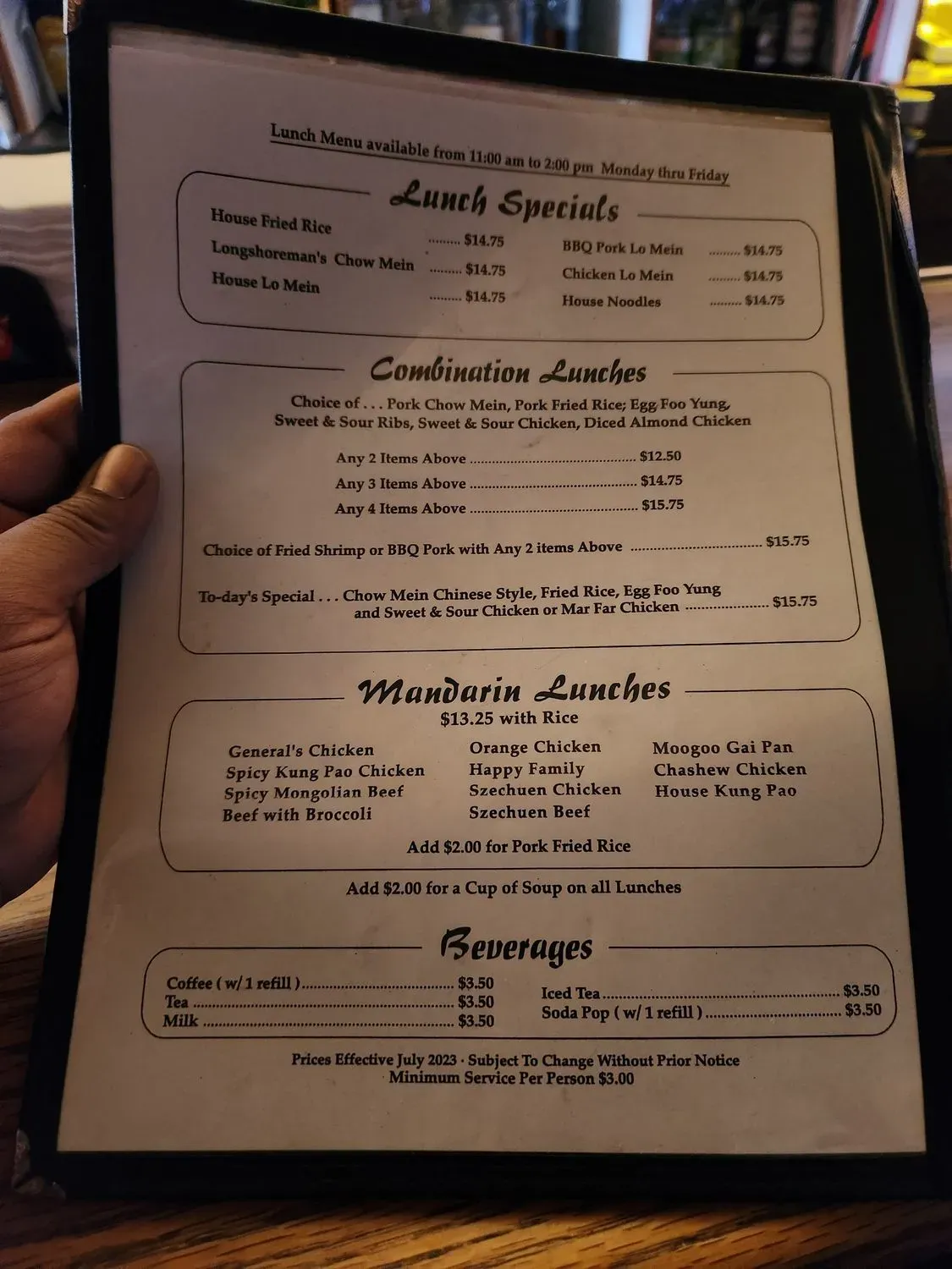 Menu 3