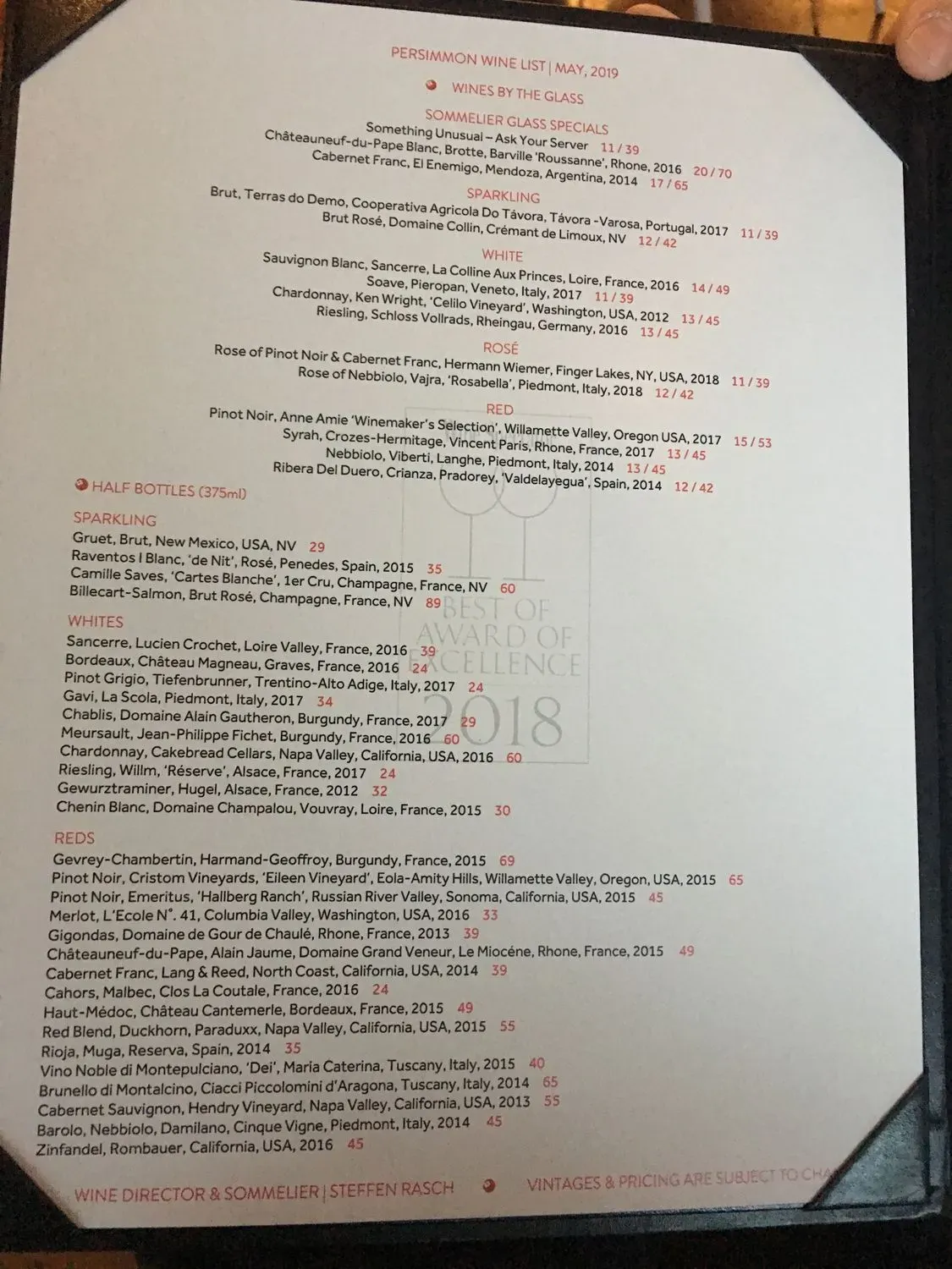 Menu 6