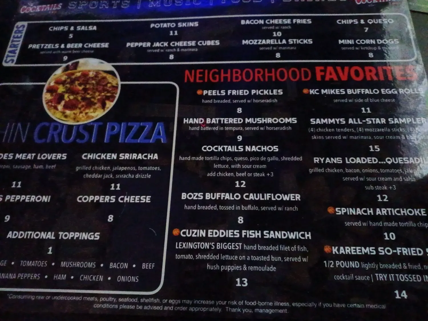 Menu 3