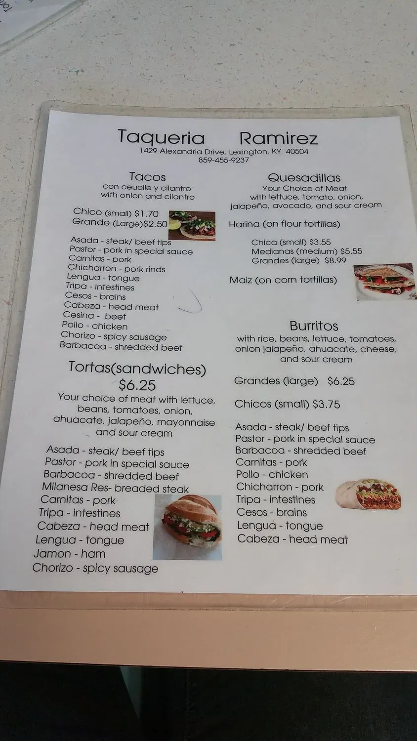 Menu 4