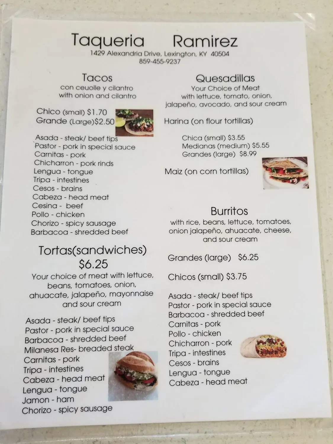 Menu 3