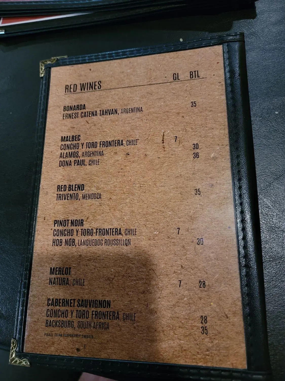 Menu 6