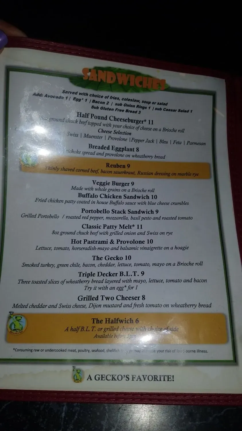 Menu 3