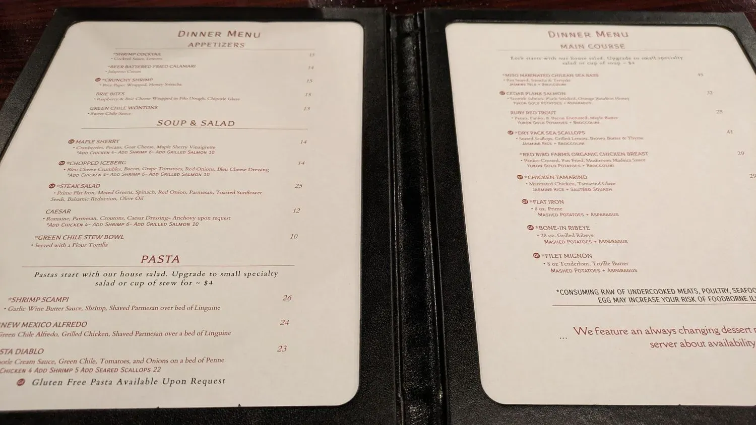 Menu 6