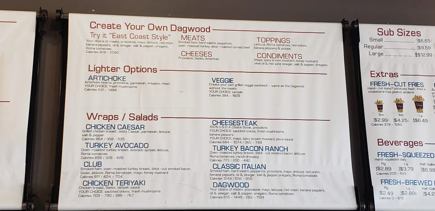 Menu 4