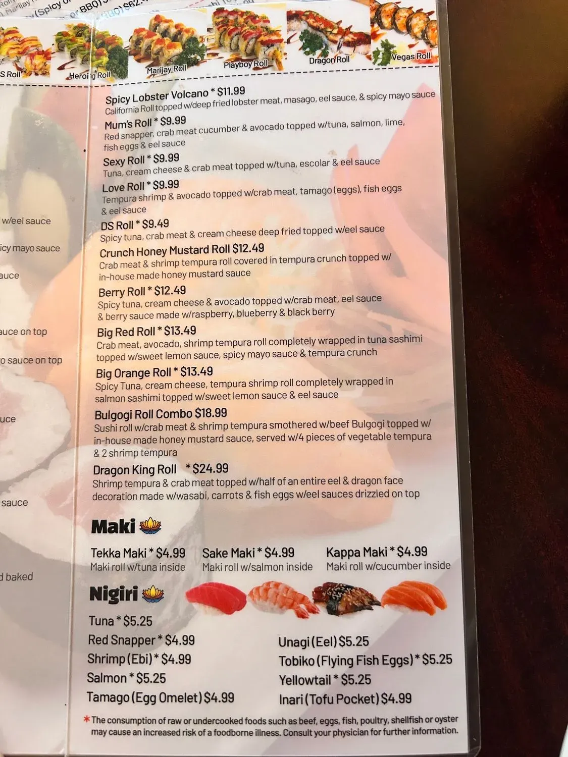 Menu 3