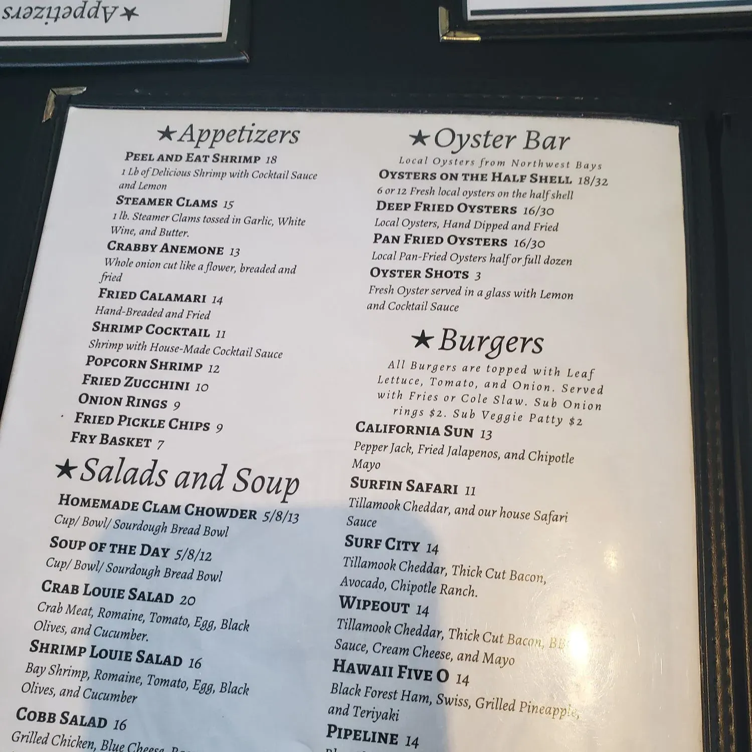 Menu 6