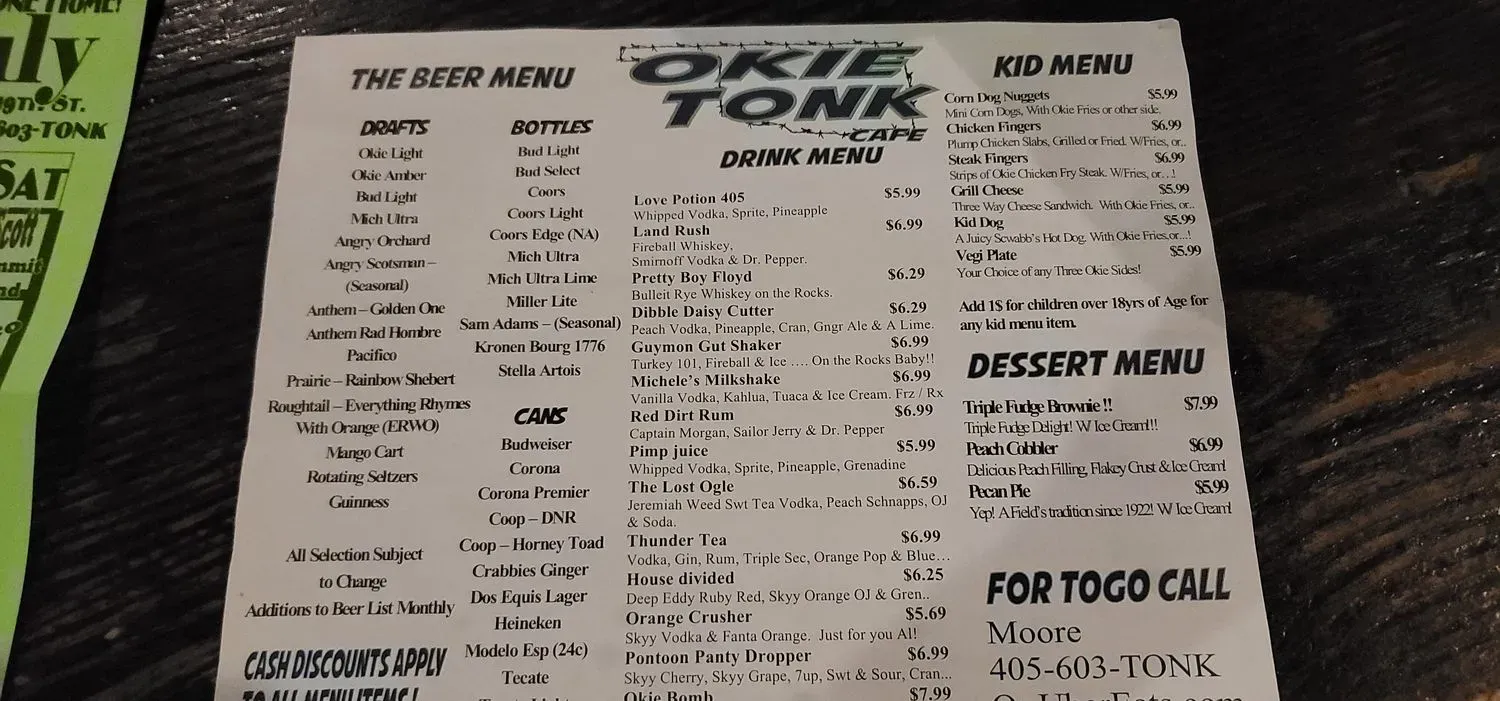 Menu 6