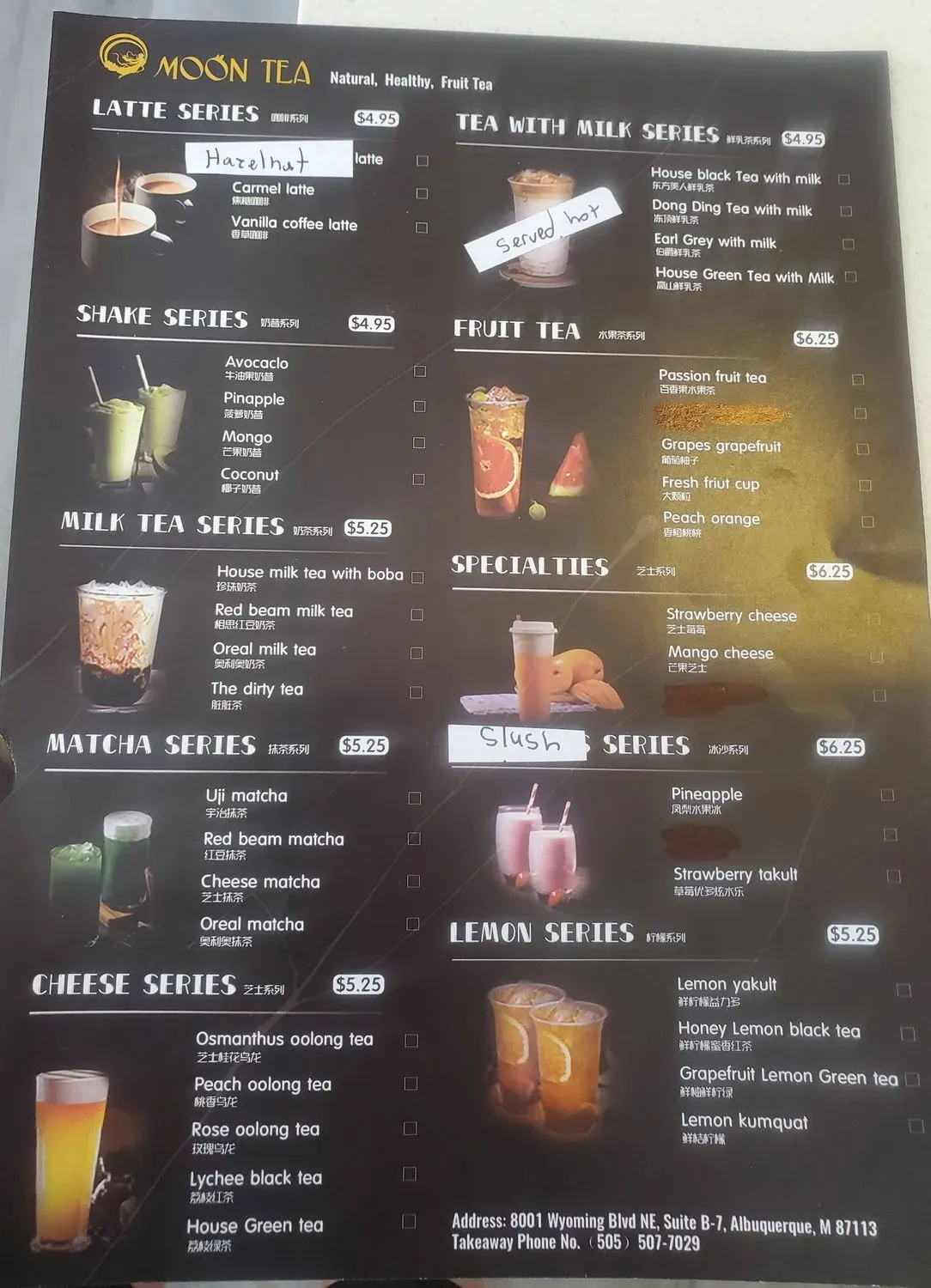 Menu 6