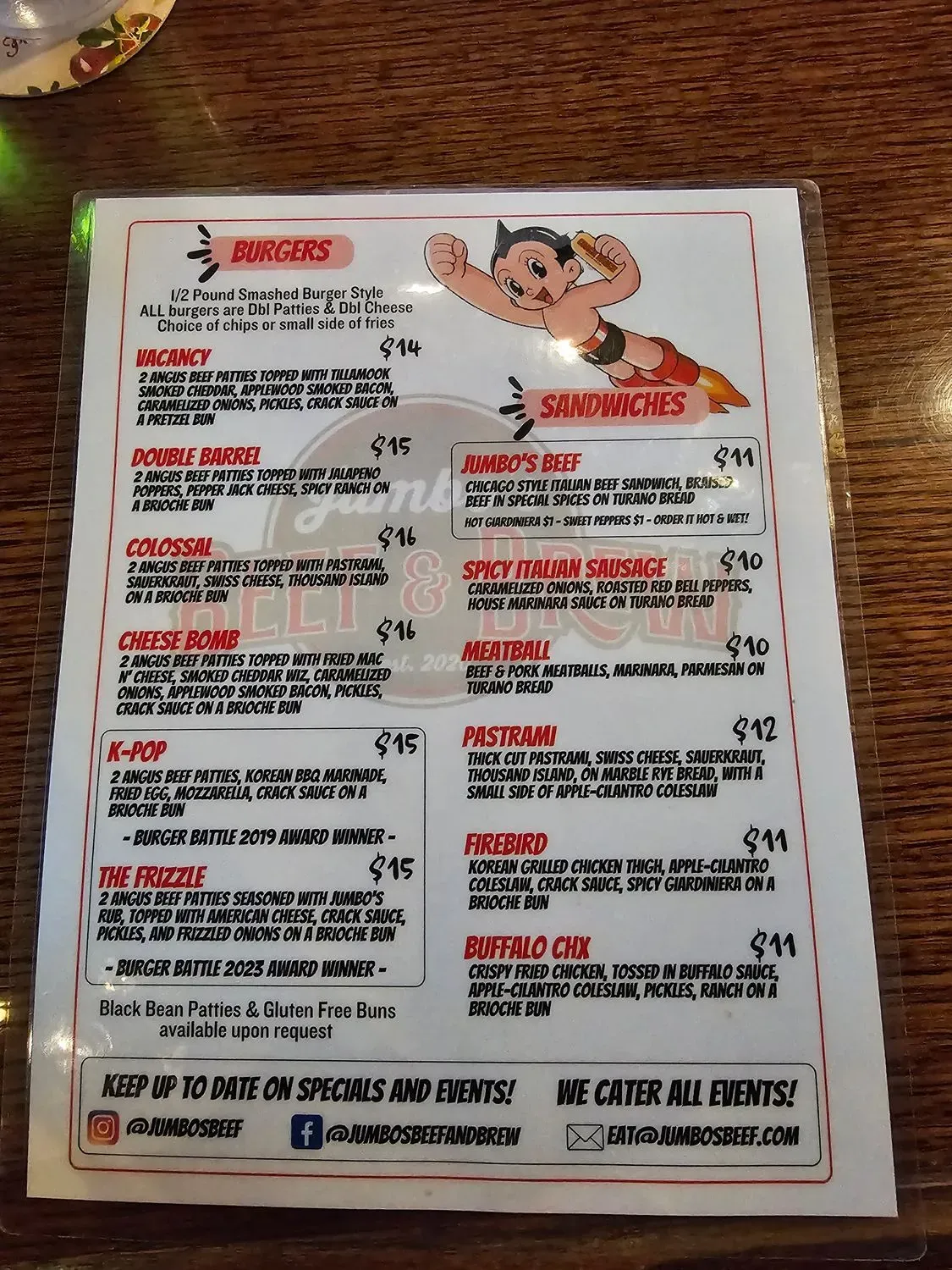 Menu 6