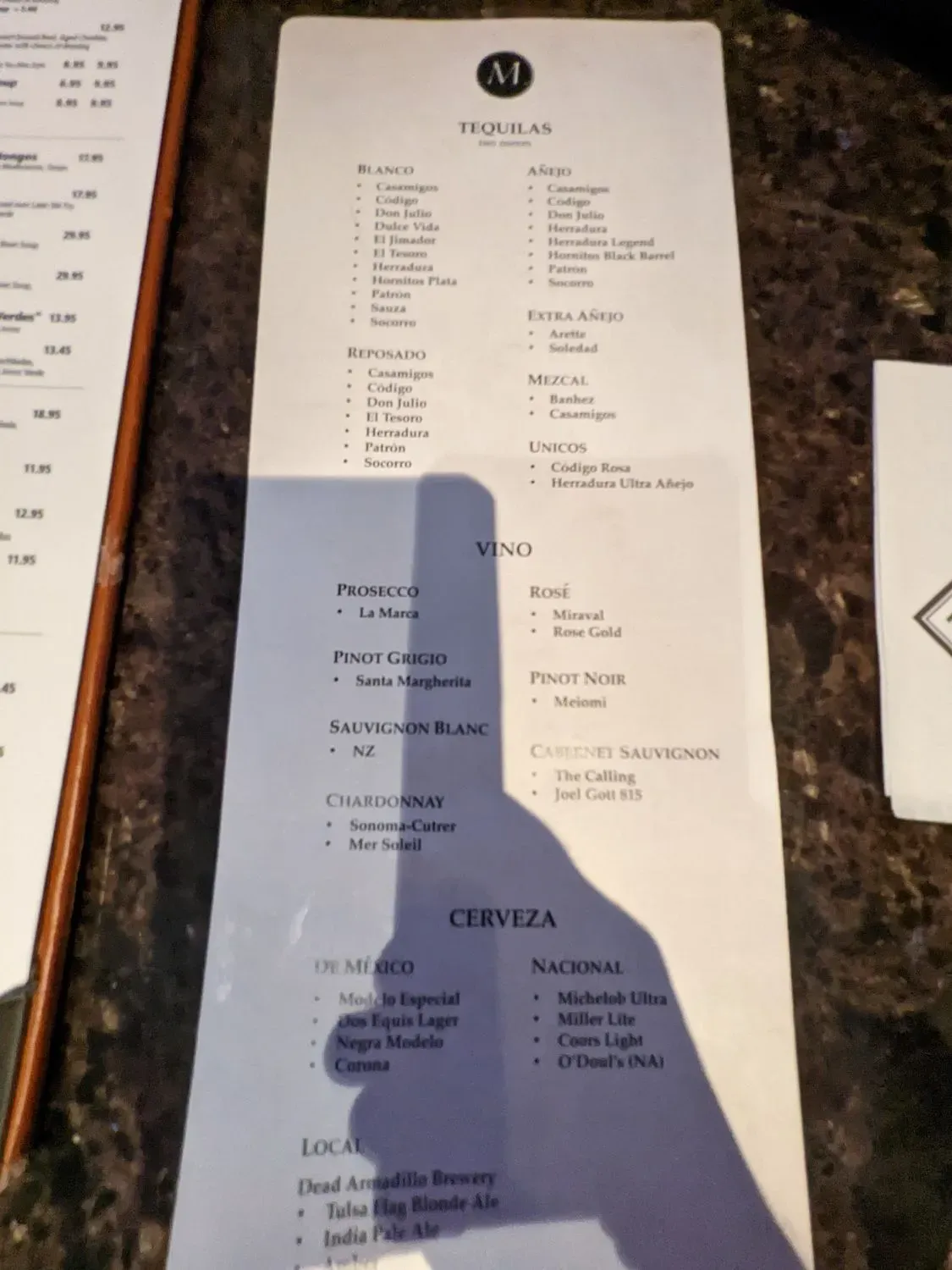 Menu 4