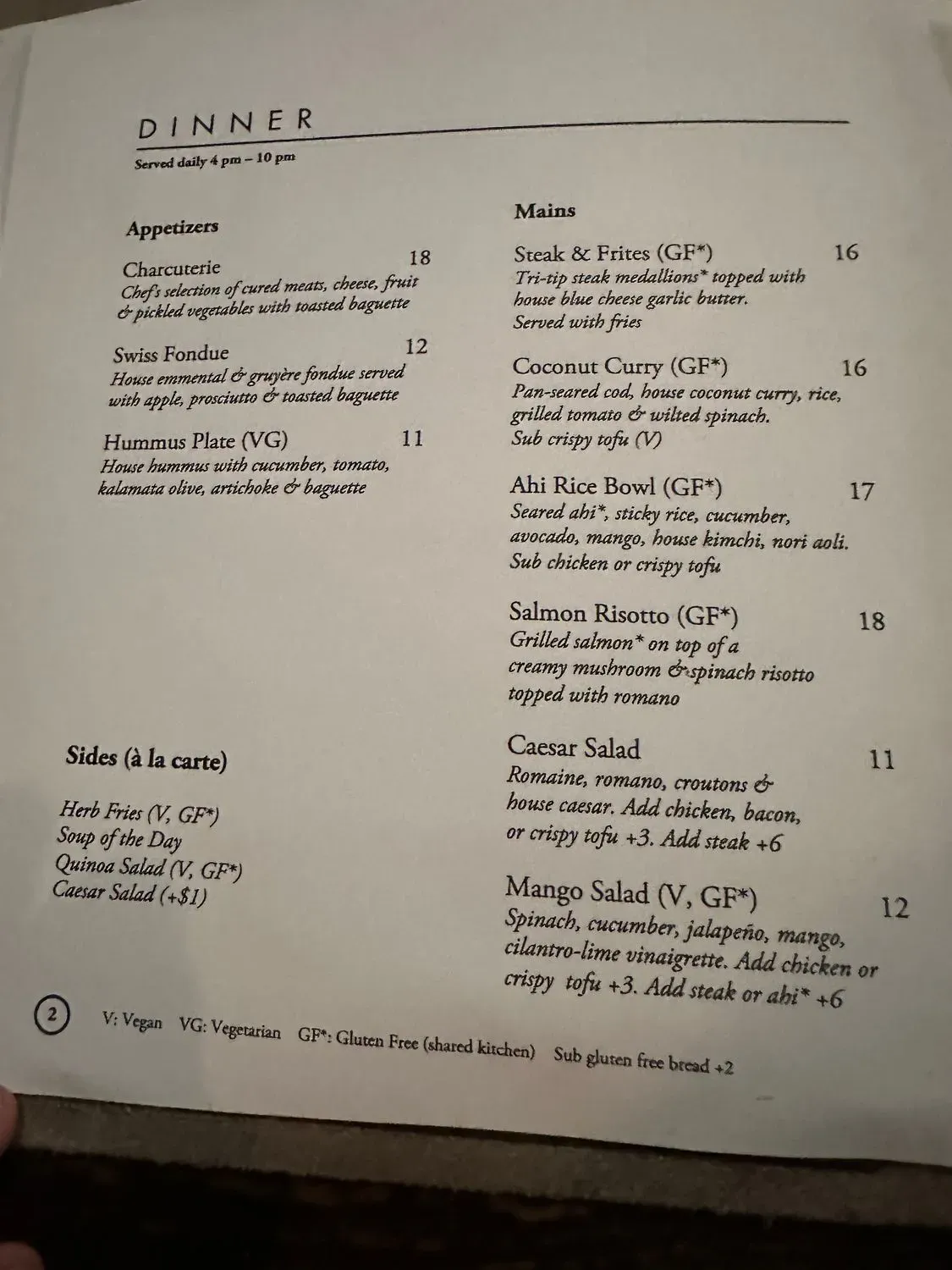 Menu 3