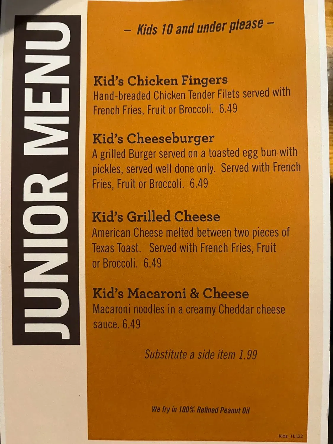 Menu 4