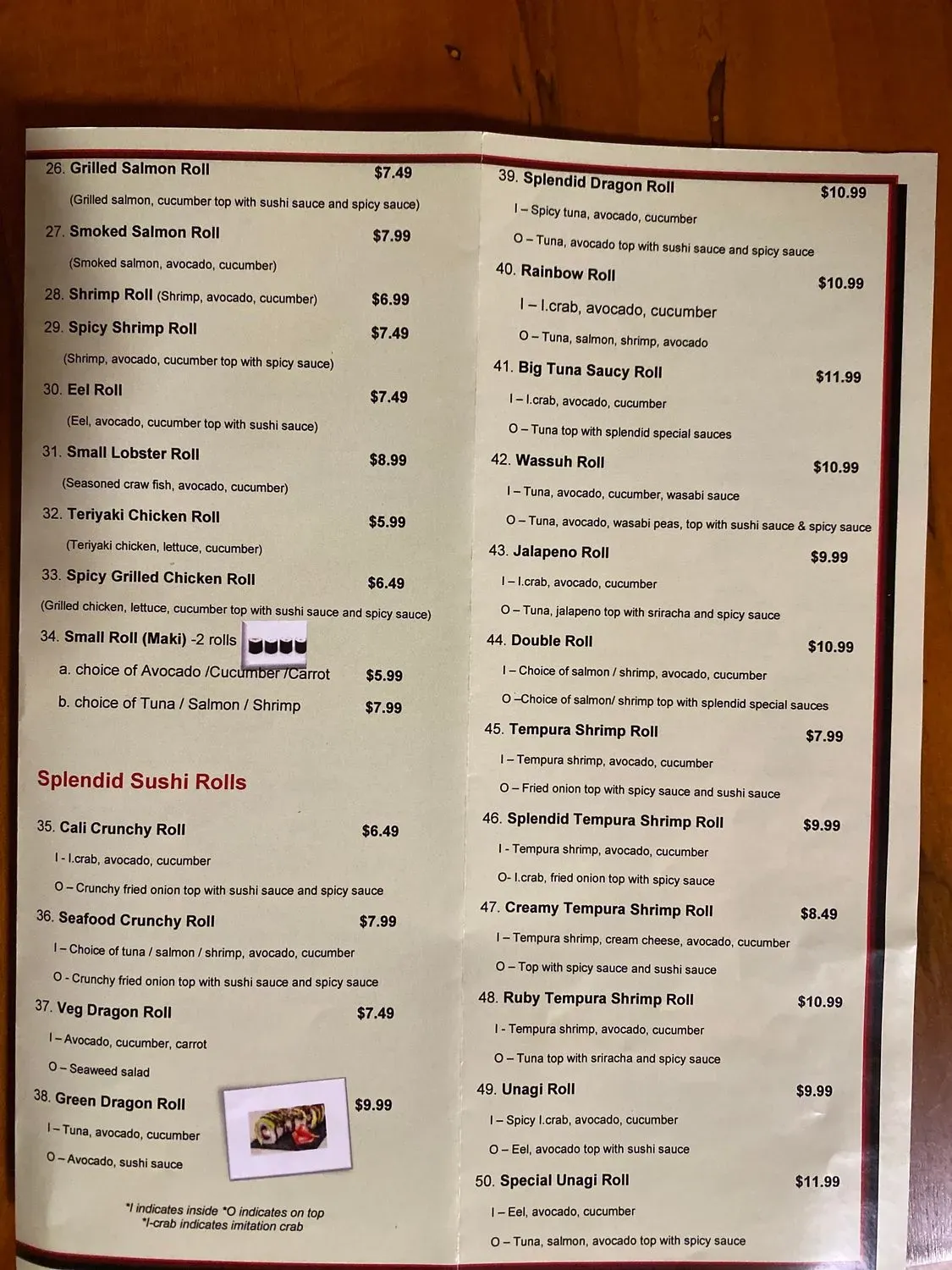 Menu 3