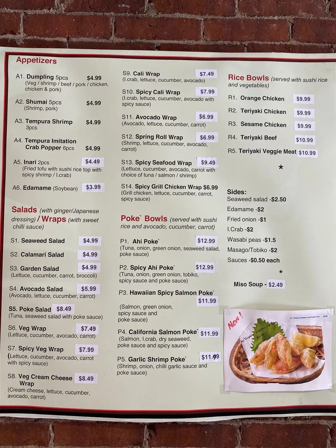 Menu 4