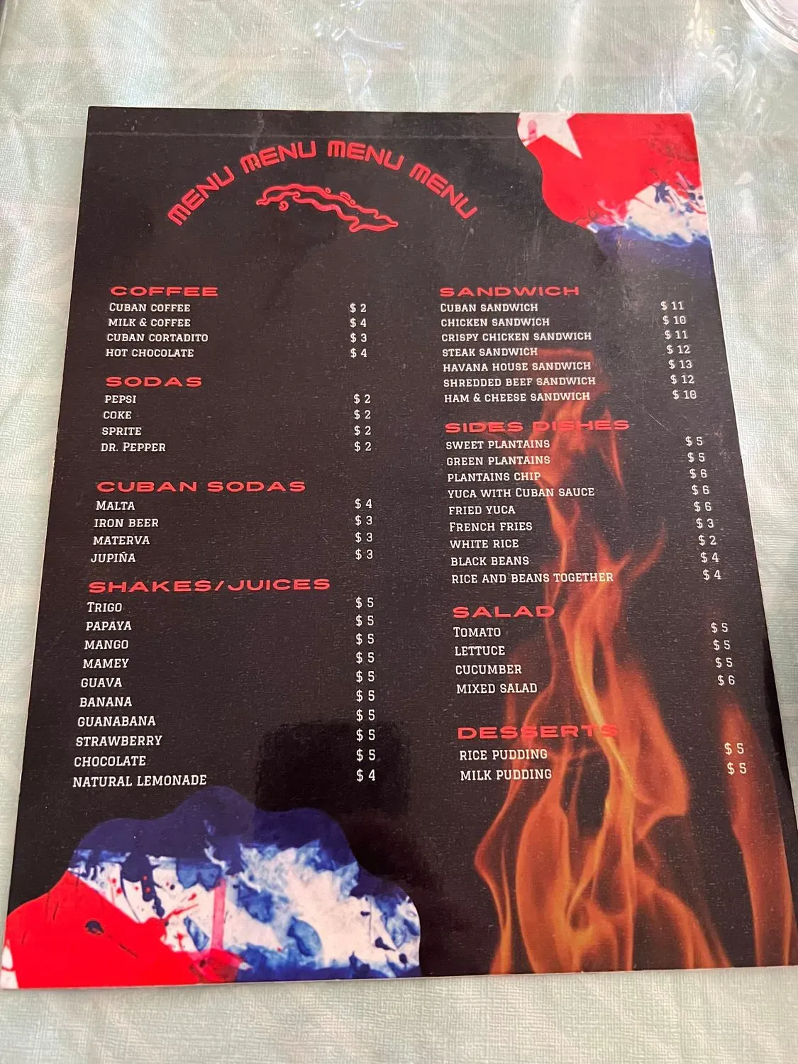 Menu 4