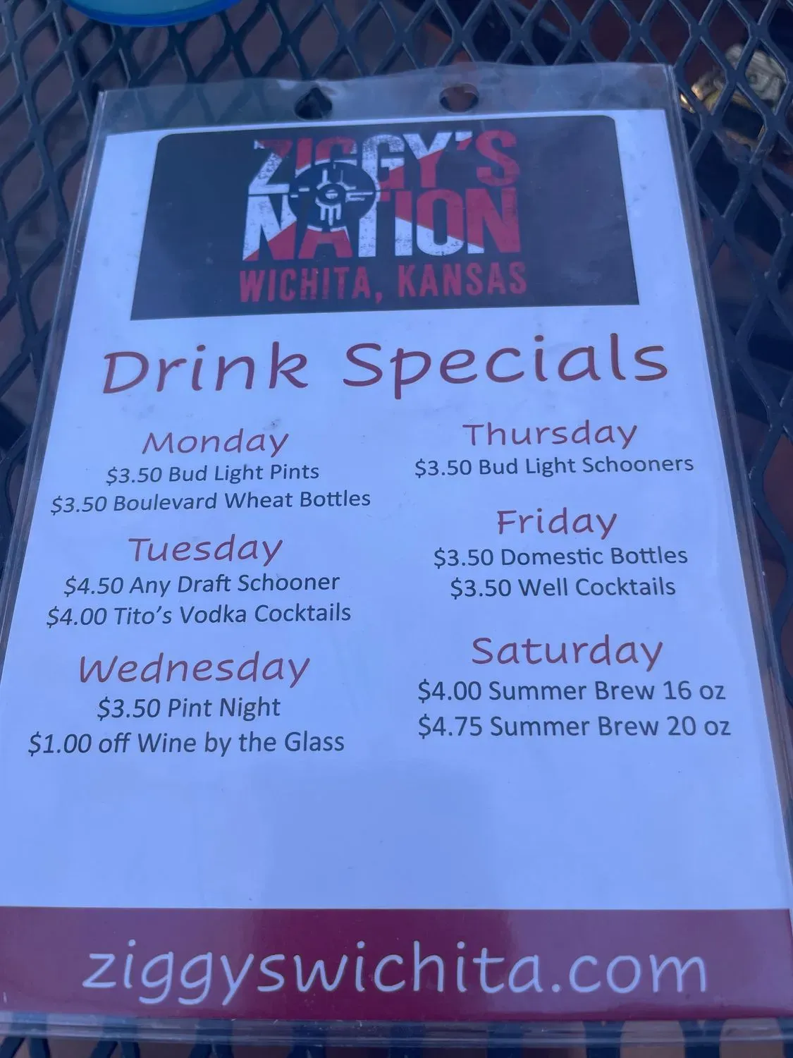 Menu 6