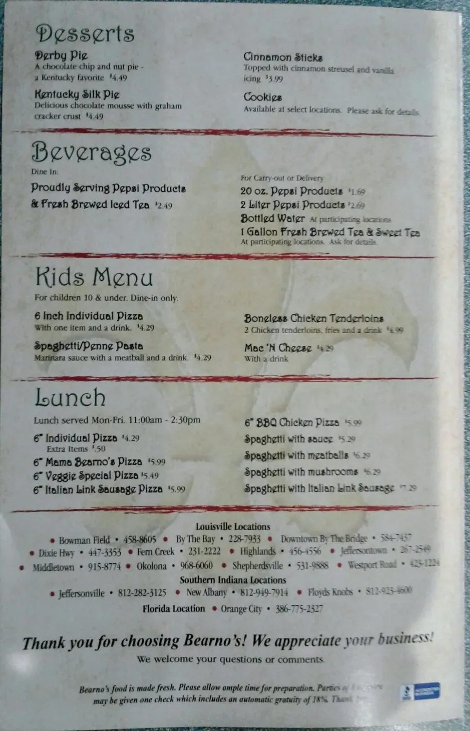 Menu 3