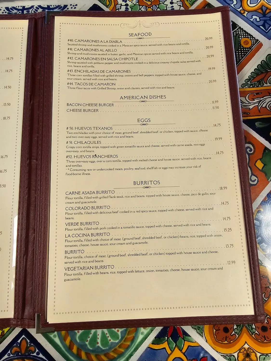 Menu 4