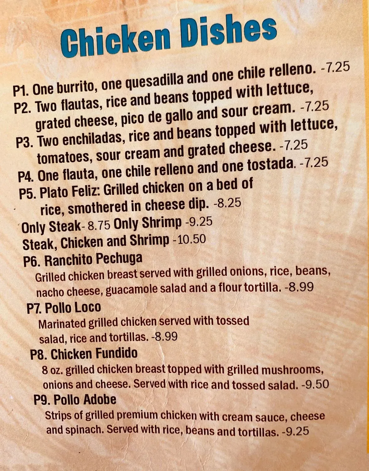 Menu 3