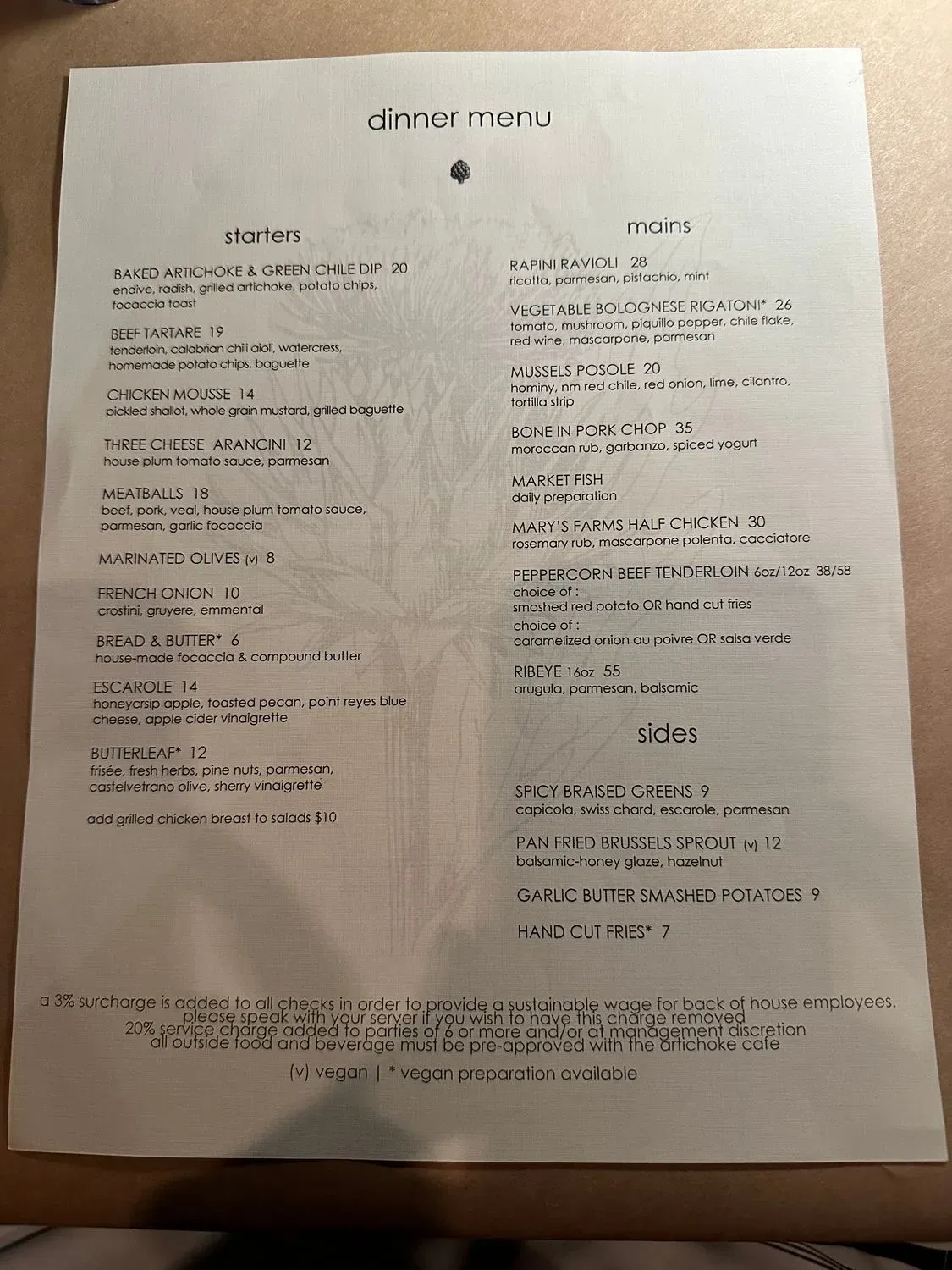 Menu 6