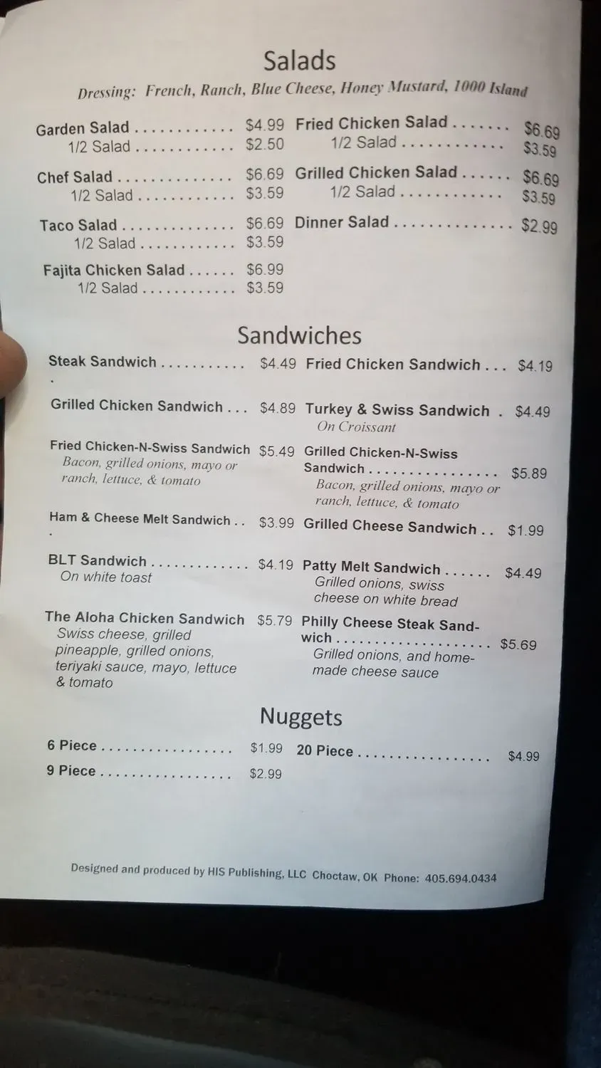 Menu 3