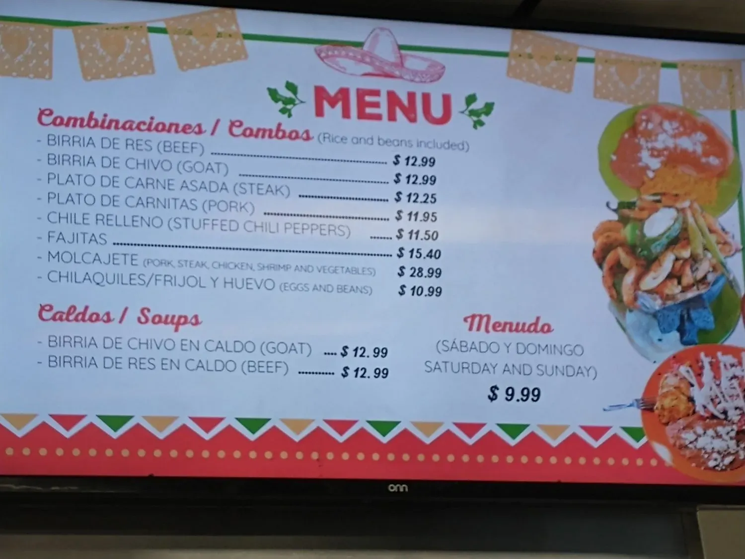 Menu 3