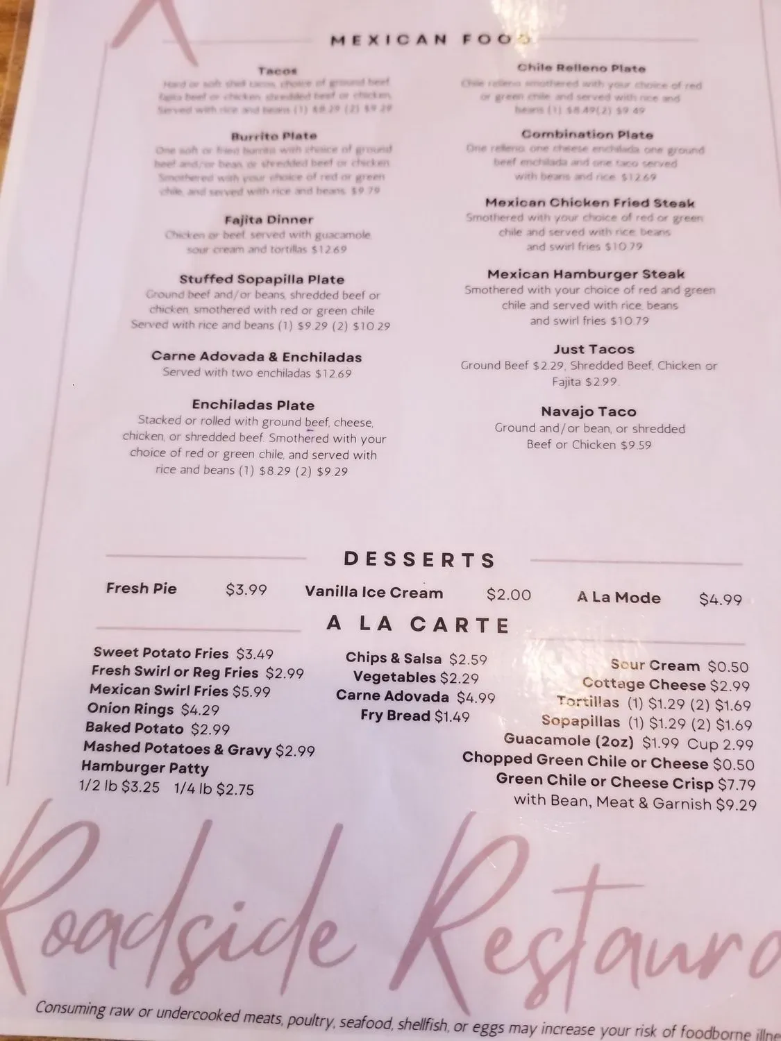 Menu 4