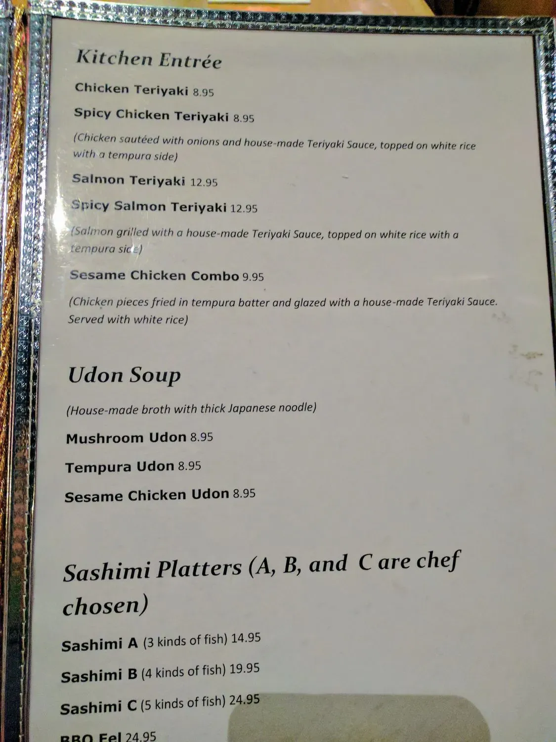 Menu 6