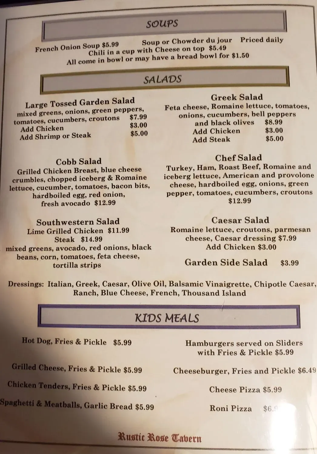 Menu 3