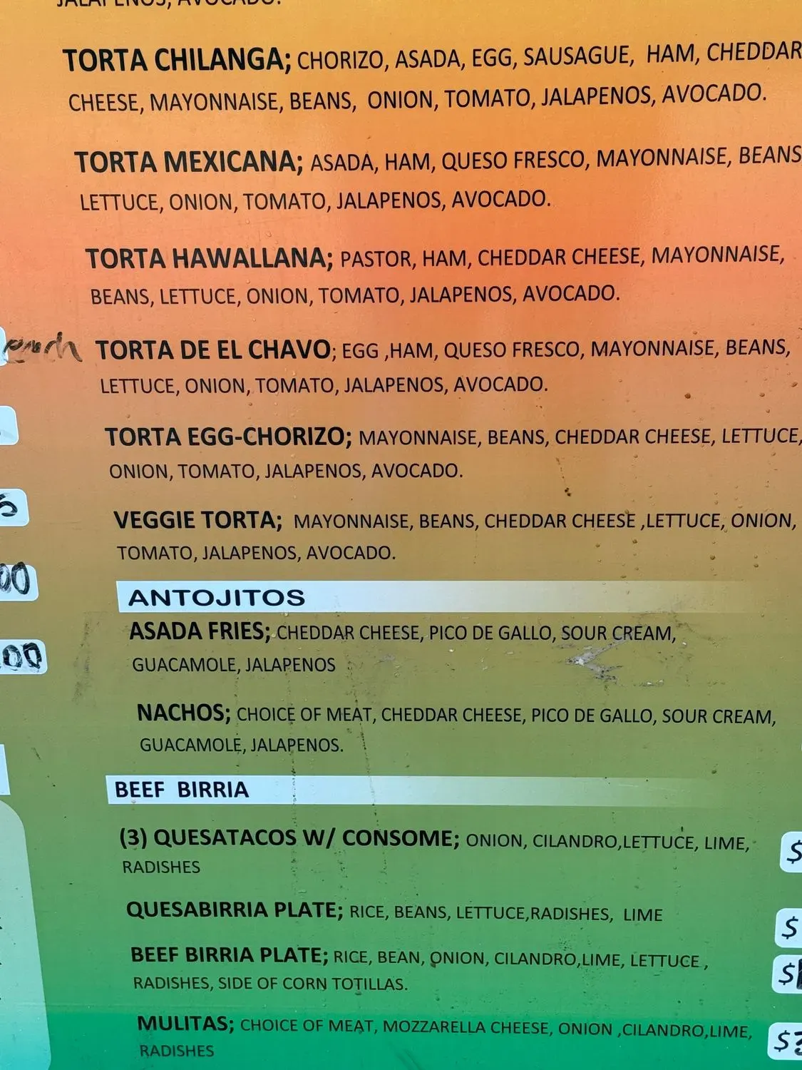 Menu 3